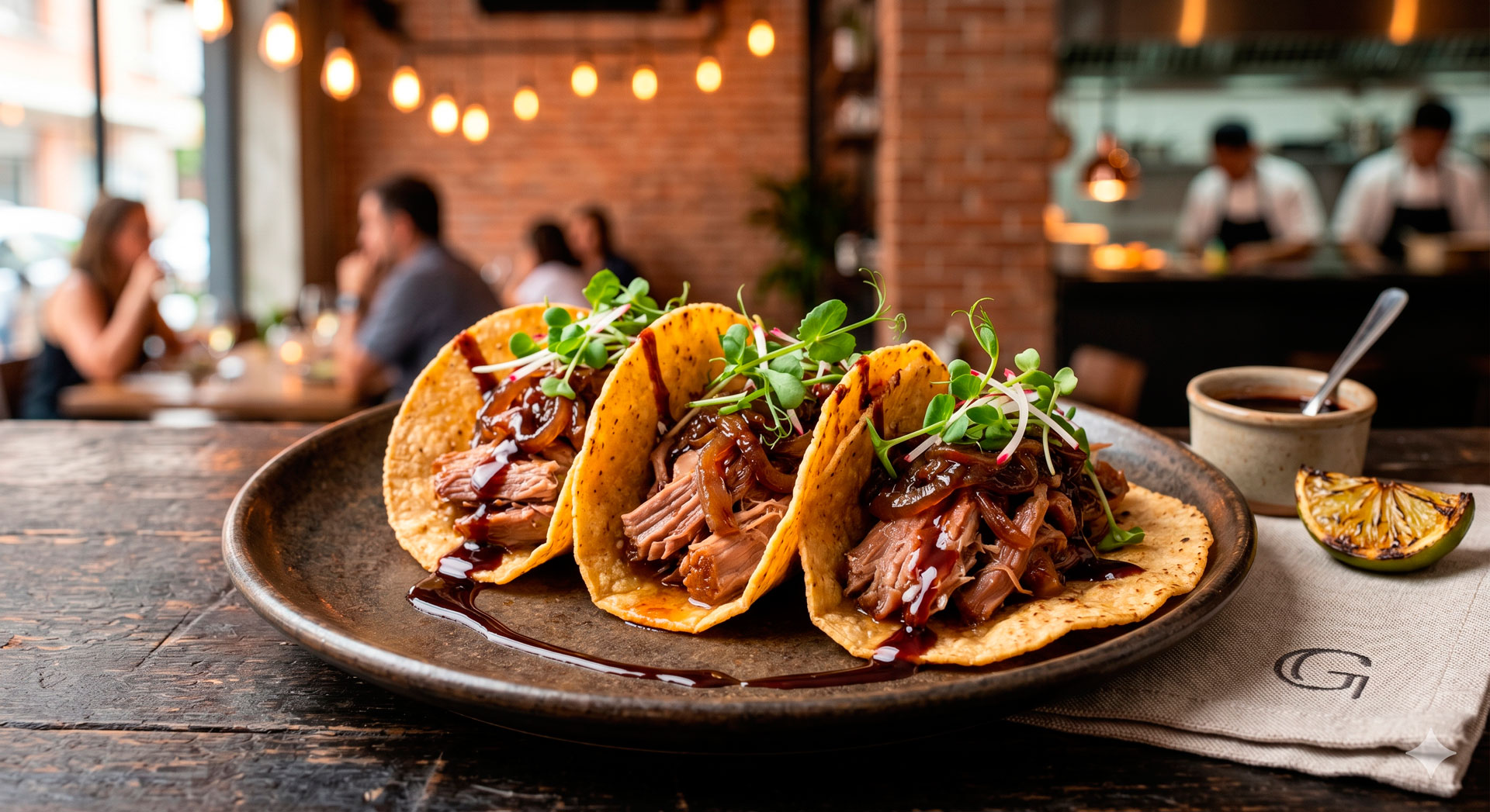 Tortilla de maíz crujiente rellena de carne de pato para hostelería | Distribuidor de productos alimentarios